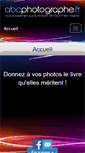 Mobile Screenshot of abcphotographe.fr